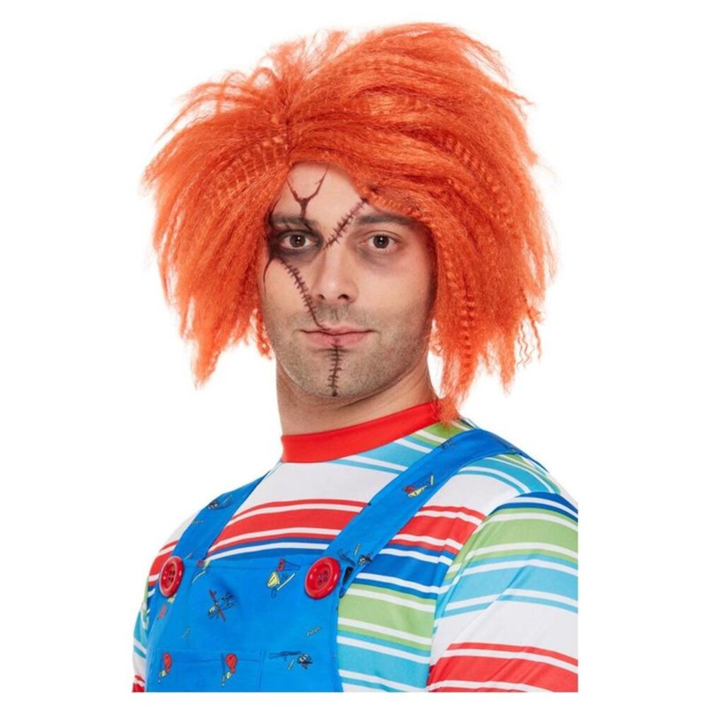 Chucky Unisex Adult Crimped Wig / Ginger
